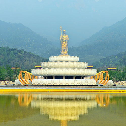 安徽九華山大愿文化園