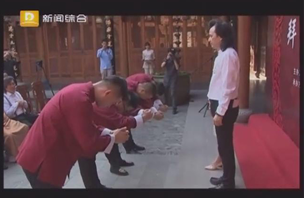 采用“互聯(lián)網(wǎng)+”招徒模式 黃小明大師再次喜收四名愛徒